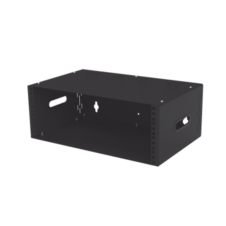 Gabinete para Montaje en Pared liviano, 4 Unidades de rack, Profundidad máxima de trabajo 250 mm, Se envía el Gabinete A