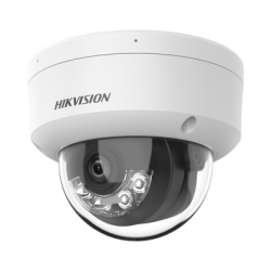 Domo IP 4 Megapixel / Lente 2.8 mm / Dual Light (30 mts IR + 30 mts Luz Blanca) / Micrófono Integrado / Antivandálico IK