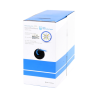 Bobina de Cable de 305 Metros (1000 Pies) Cat6, CM, 24 AWG, Alto Rendimiento, ETL, UL, Color Azul, Super Flexible, para 